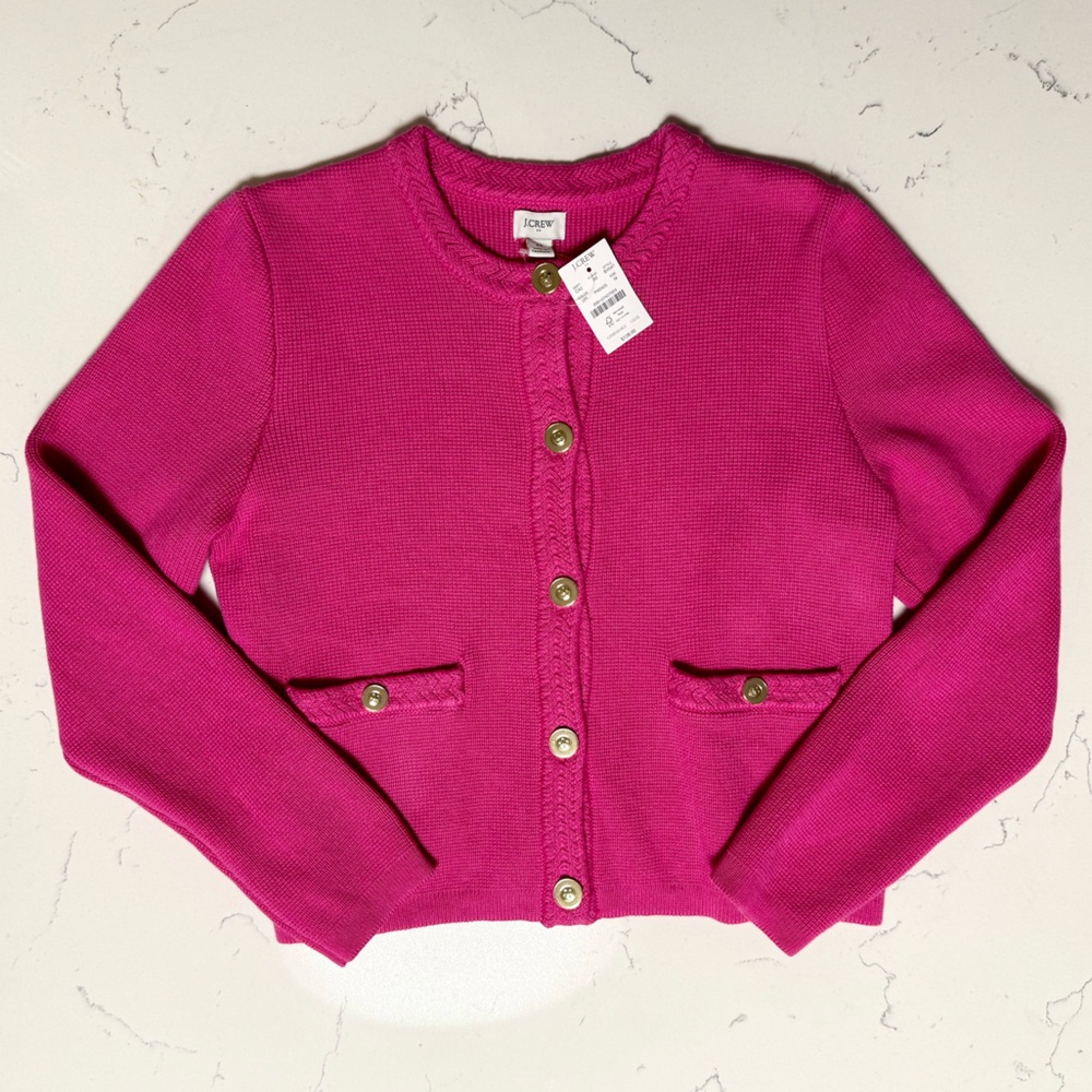 NWT J Crew Knit Jacket